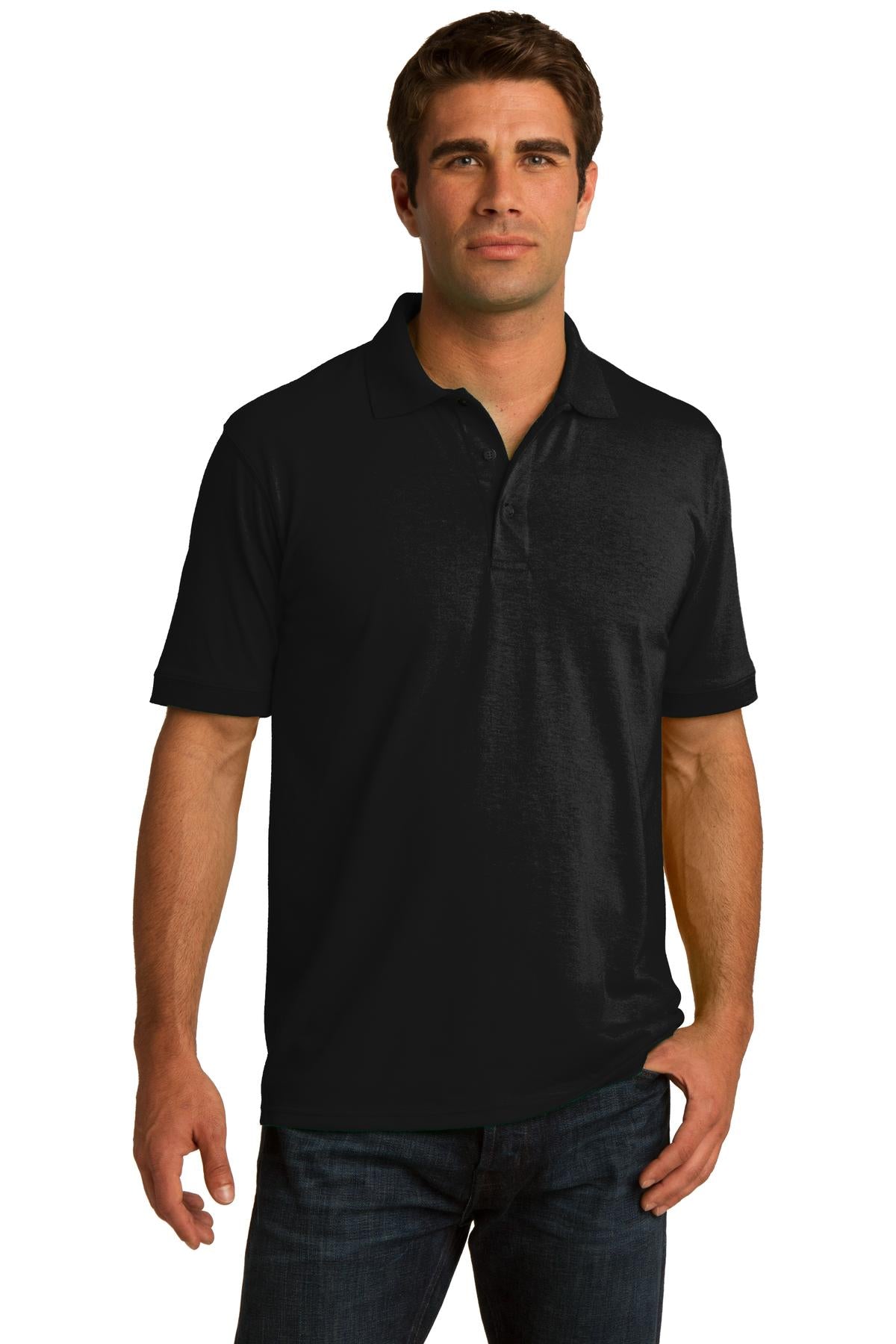Port & Co™ Core Blend Jersey Knit Polo. KP55