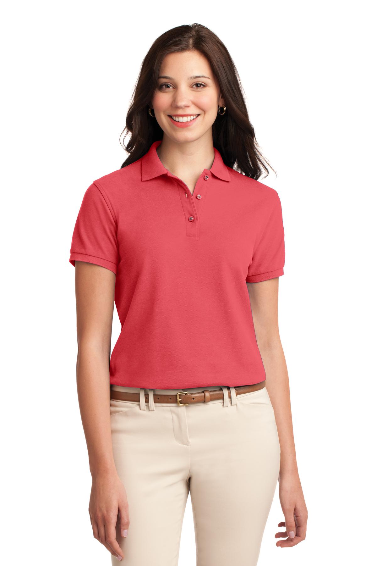 Port Authority® Women's Silk Touch™ Polo. L500