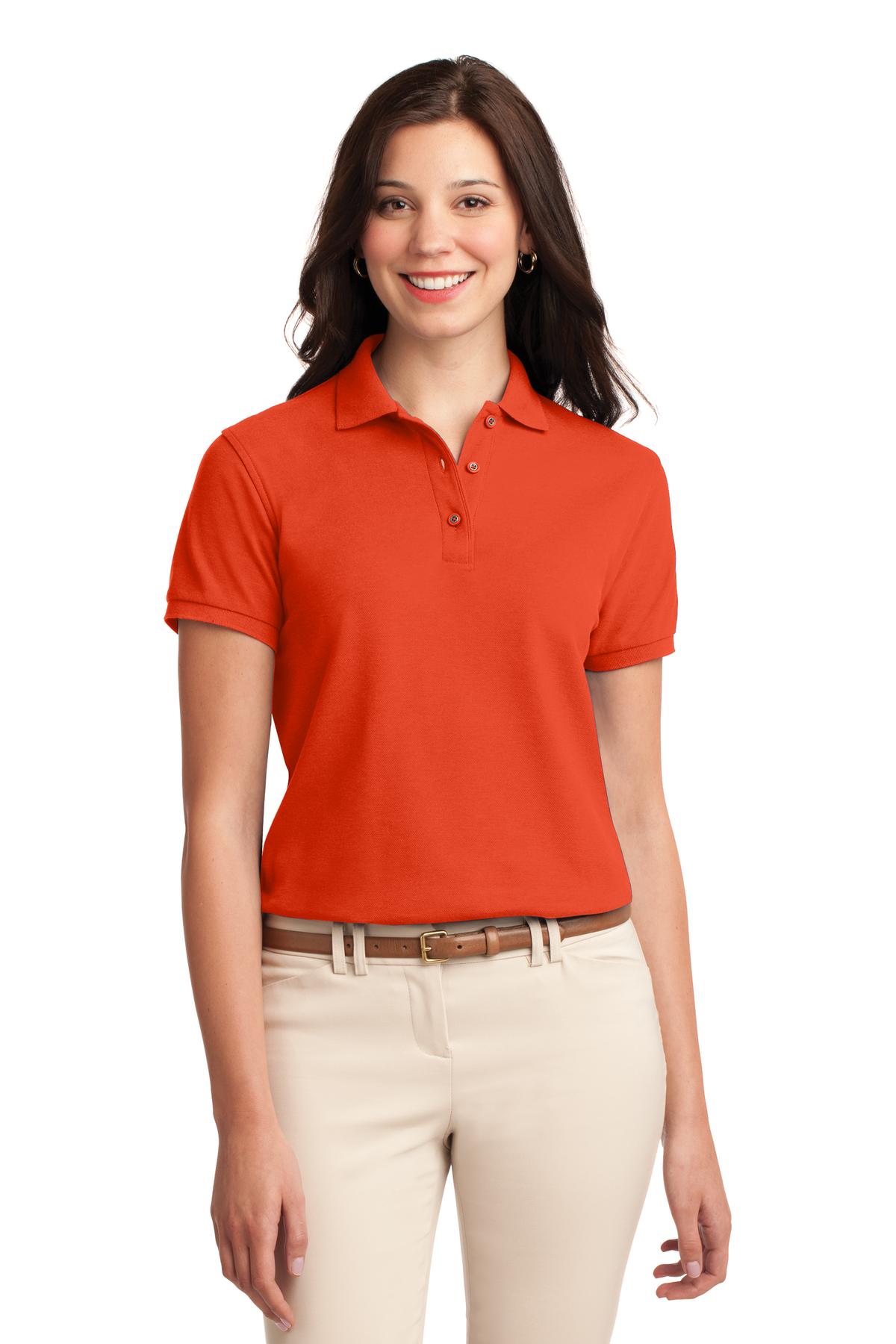 Port Authority® Women's Silk Touch™ Polo. L500
