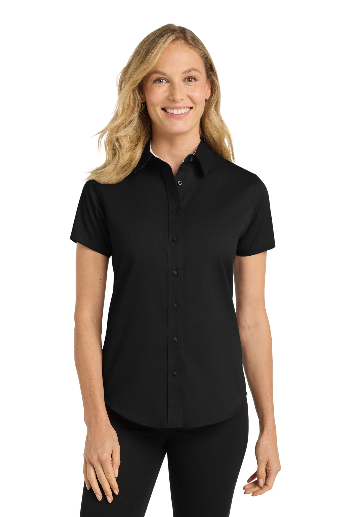 Port Authority® Women's Short Sleeve Easy Care Shirt. L508
