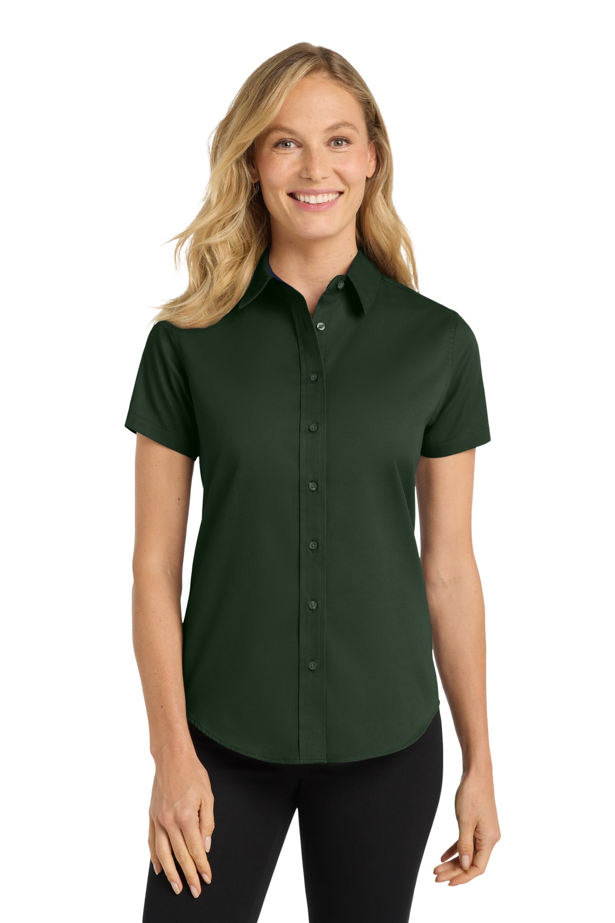 Port Authority® Women's Short Sleeve Easy Care Shirt. L508