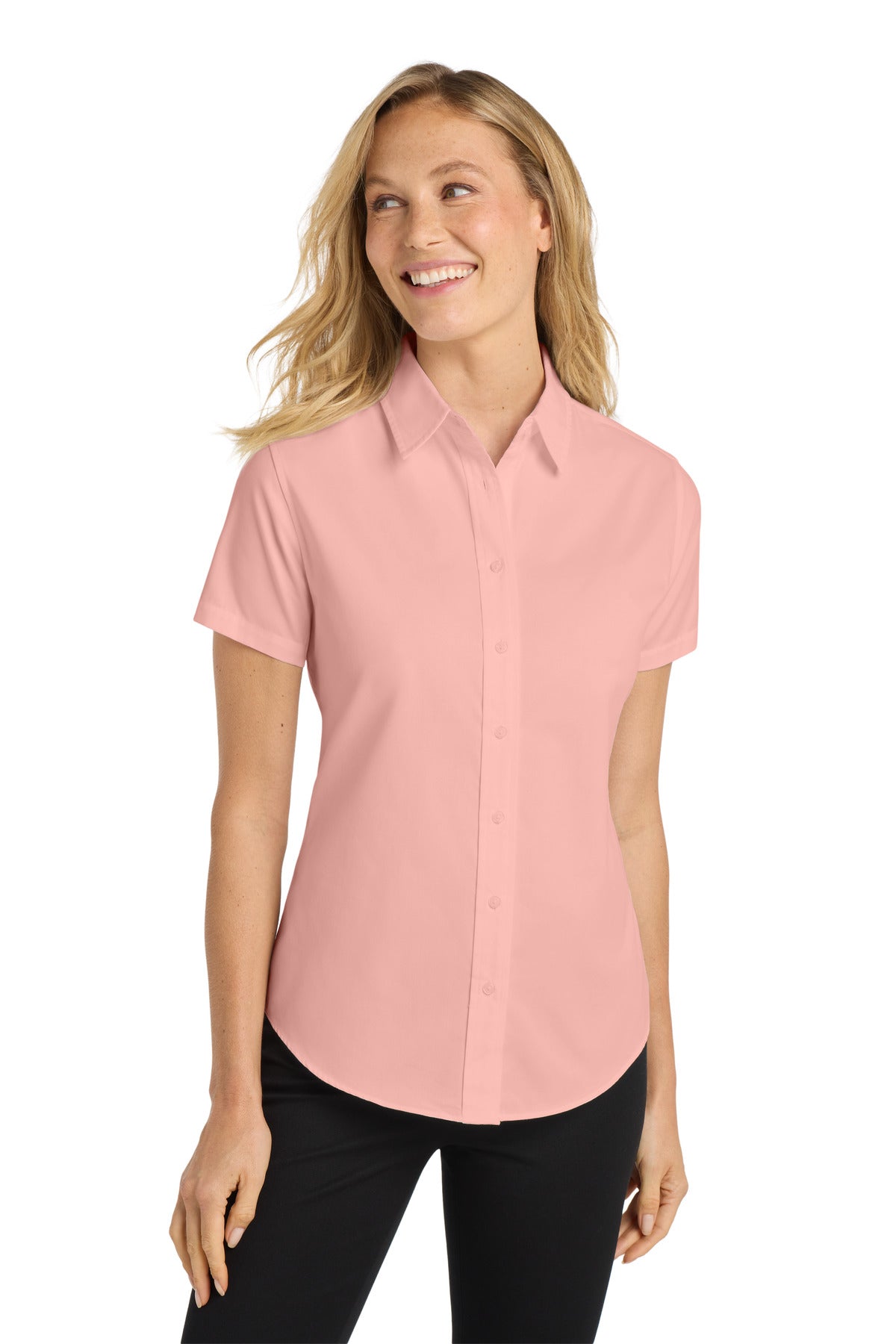 Port Authority® Women's Short Sleeve Easy Care Shirt. L508