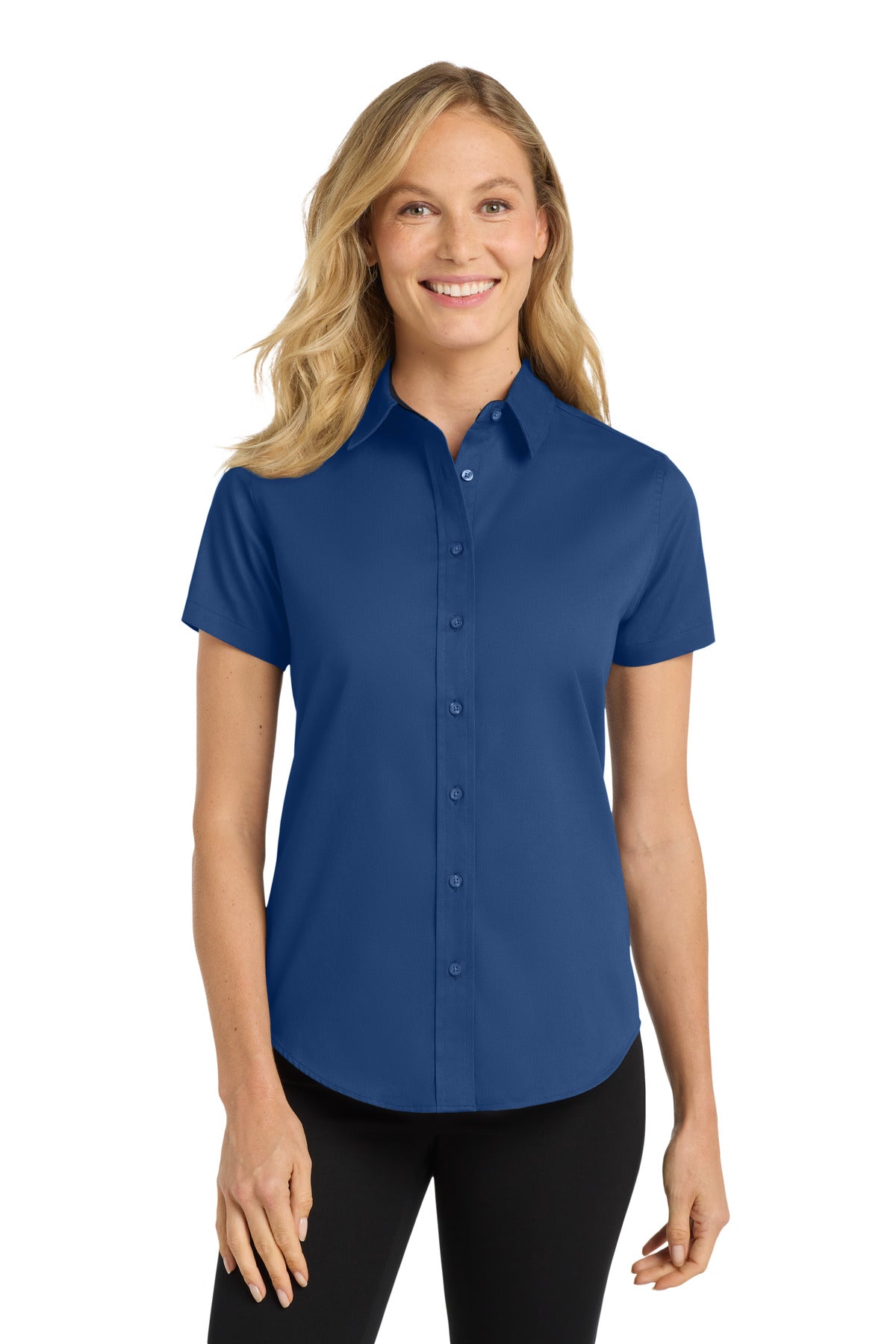 Port Authority® Women's Short Sleeve Easy Care Shirt. L508