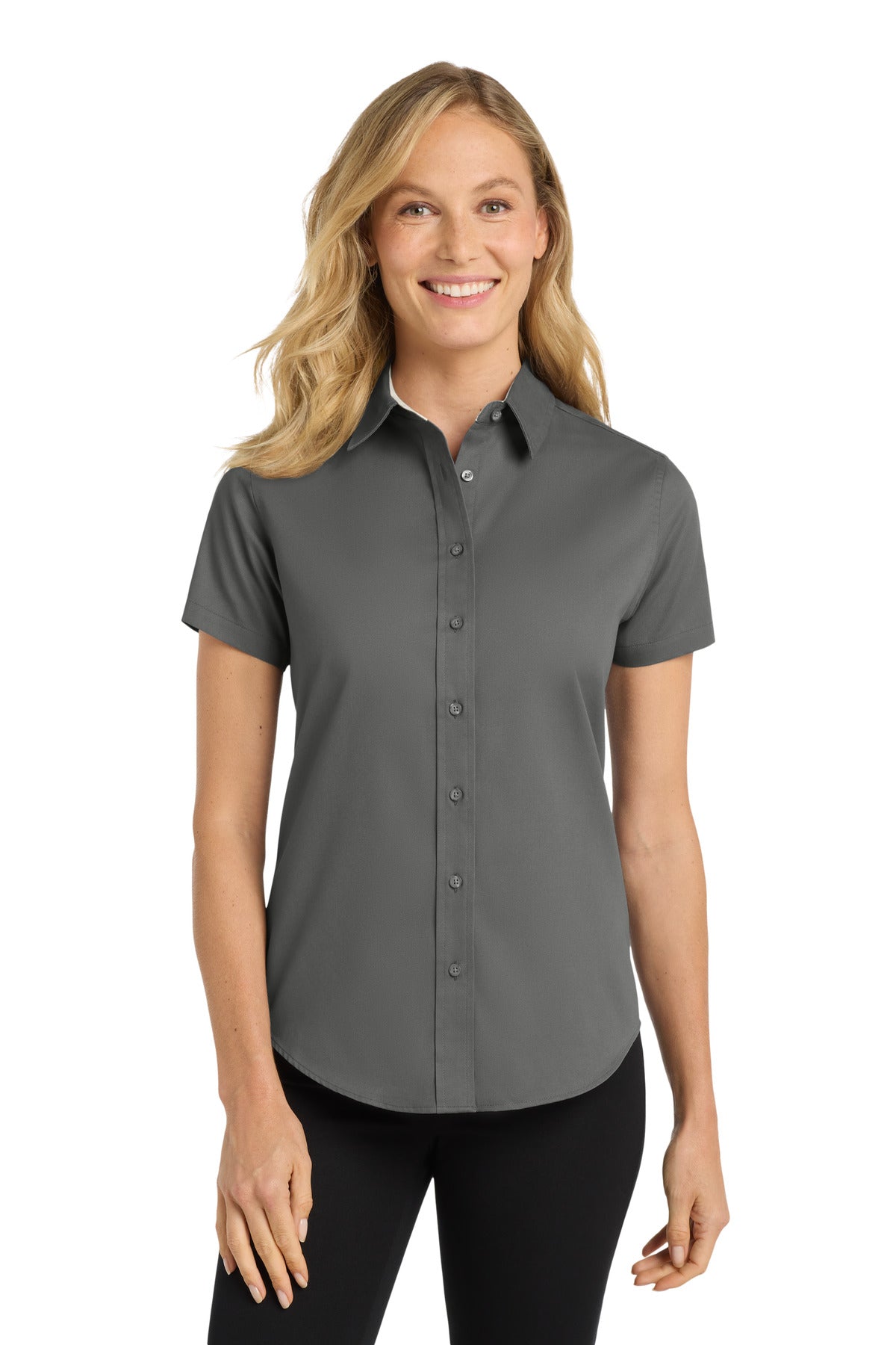 Port Authority® Women's Short Sleeve Easy Care Shirt. L508
