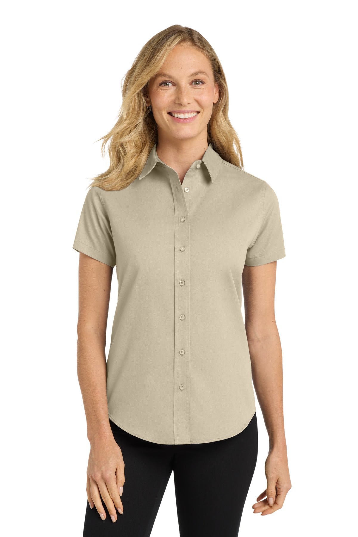 Port Authority® Women's Short Sleeve Easy Care Shirt. L508