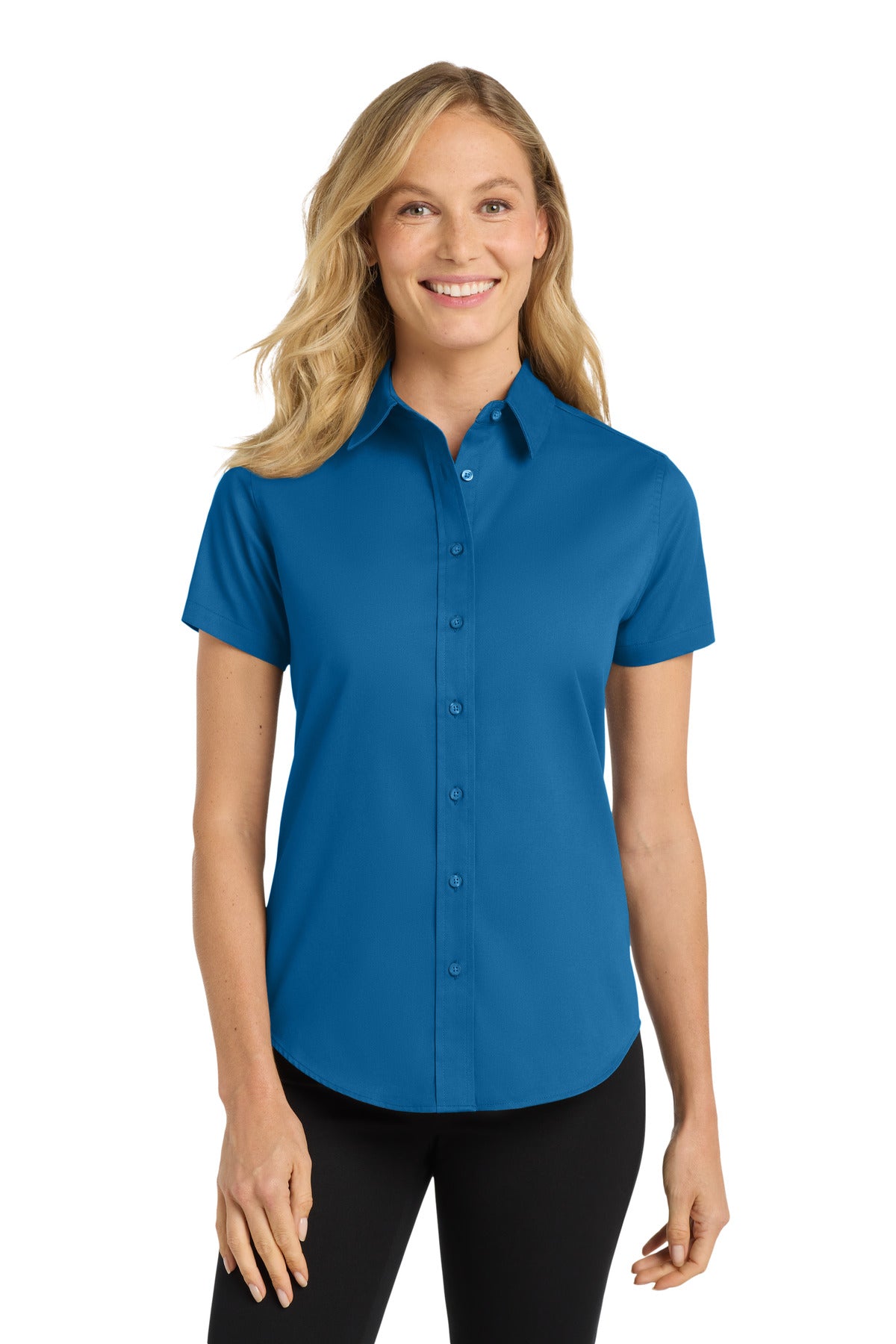 Port Authority® Women's Short Sleeve Easy Care Shirt. L508