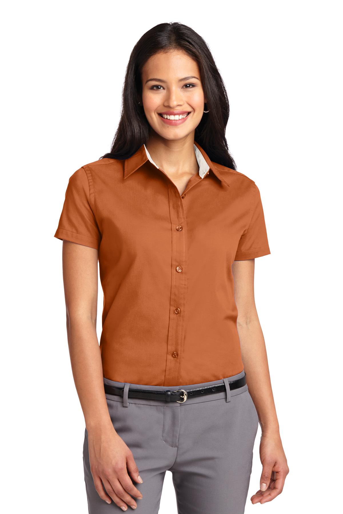 Port Authority® Women's Short Sleeve Easy Care Shirt. L508