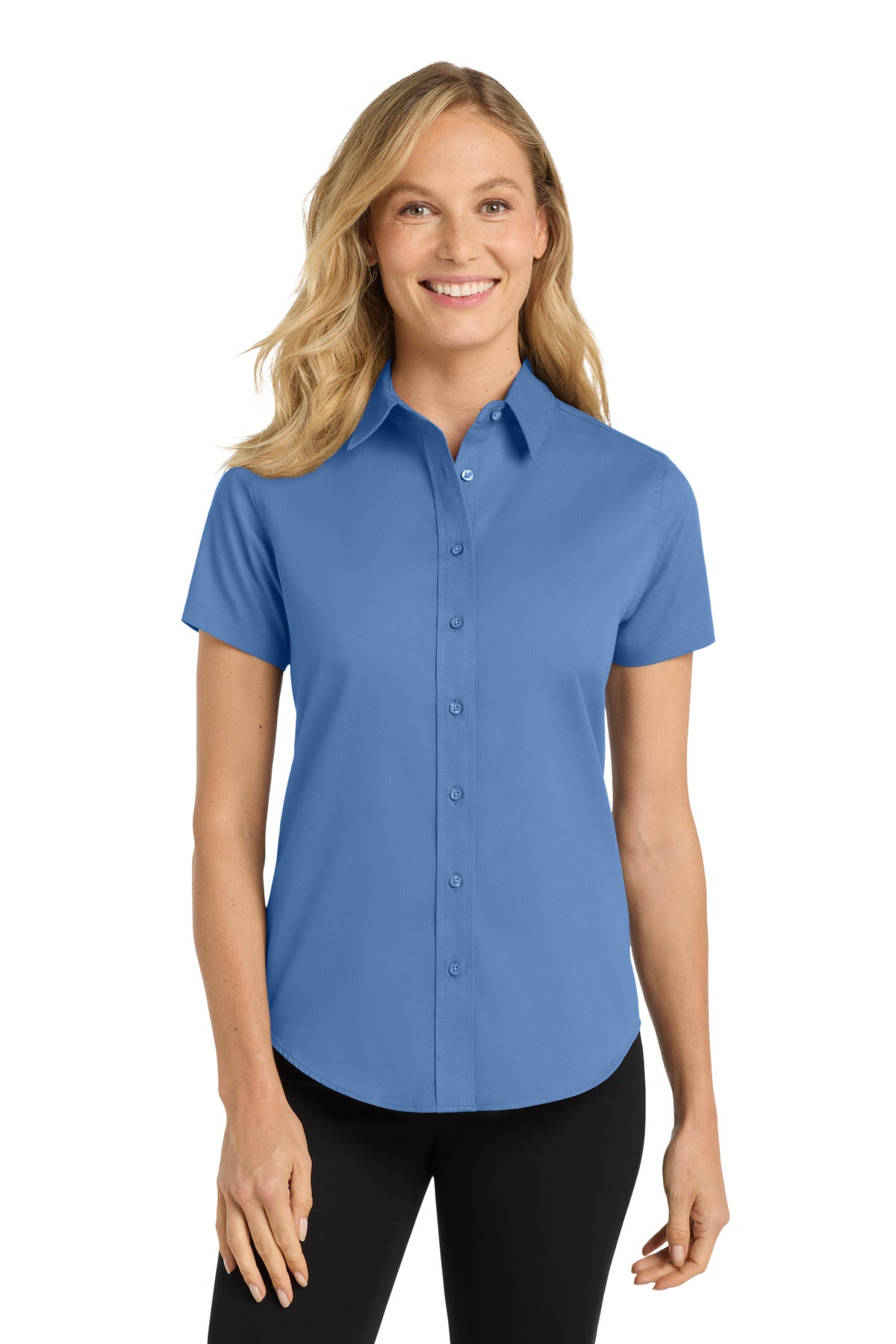 Port Authority® Women's Short Sleeve Easy Care Shirt. L508