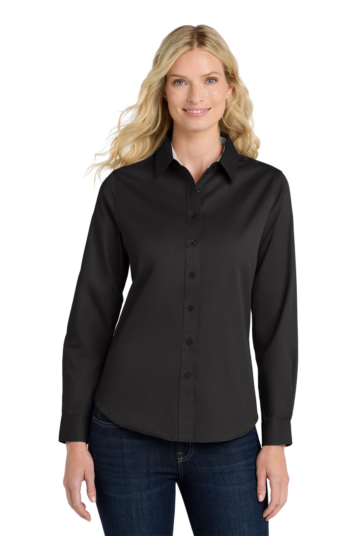 Port Authority® Women's Long Sleeve Easy Care Shirt. L608