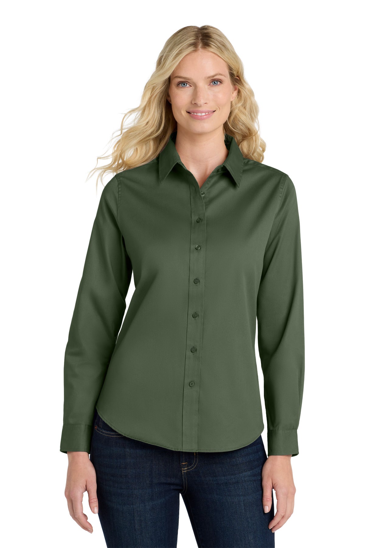 Port Authority® Women's Long Sleeve Easy Care Shirt. L608