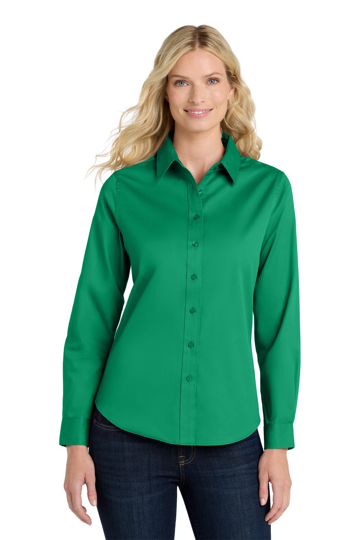 Port Authority® Women's Long Sleeve Easy Care Shirt. L608