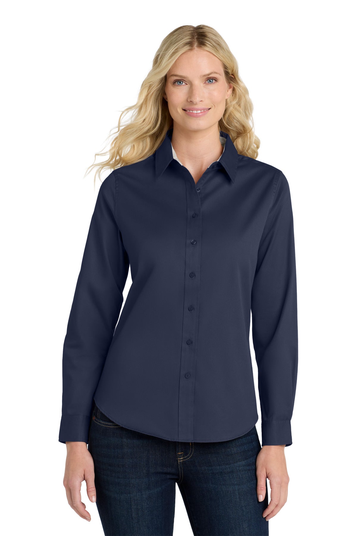 Port Authority® Women's Long Sleeve Easy Care Shirt. L608
