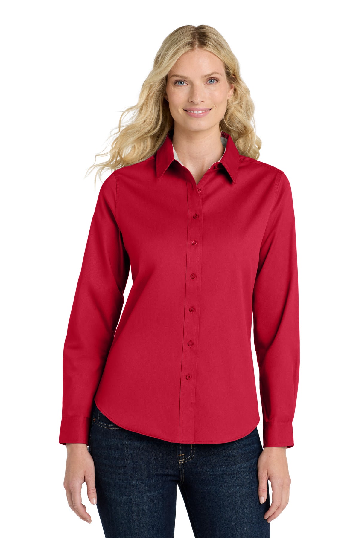 Port Authority® Women's Long Sleeve Easy Care Shirt. L608