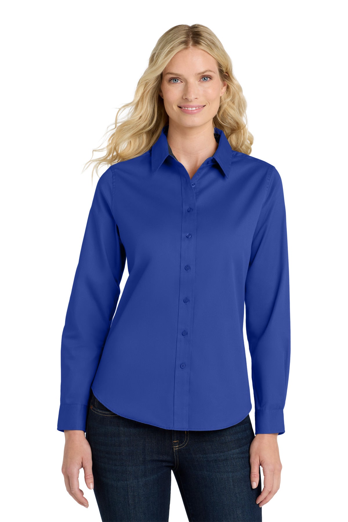 Port Authority® Women's Long Sleeve Easy Care Shirt. L608