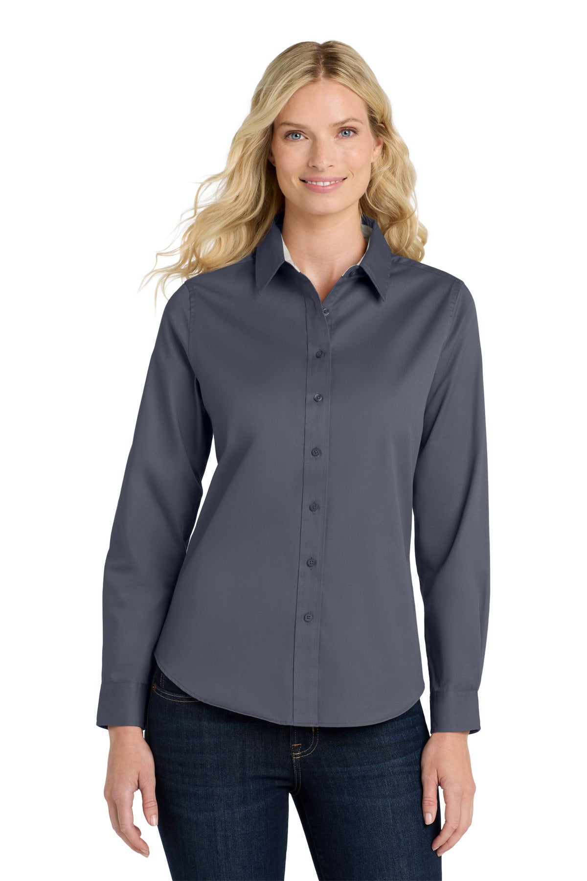 Port Authority® Women's Long Sleeve Easy Care Shirt. L608