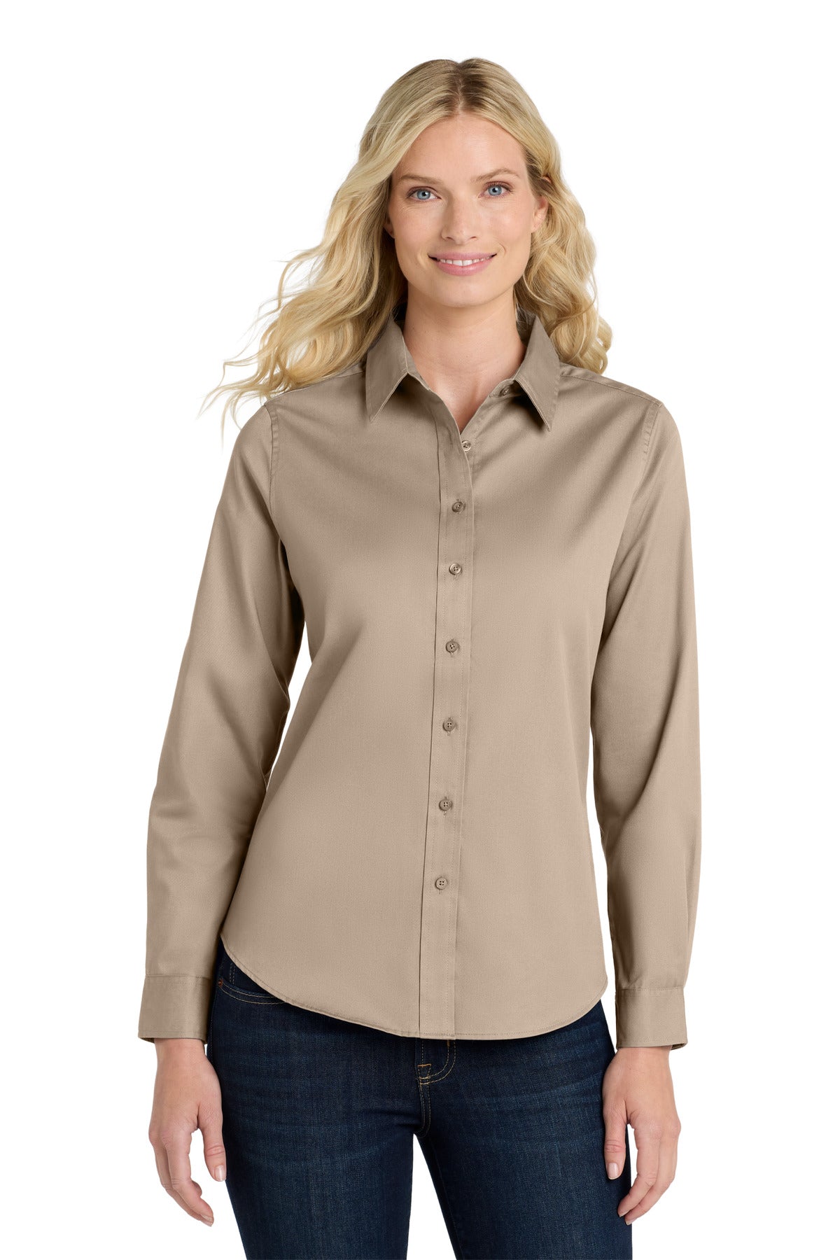 Port Authority® Women's Long Sleeve Easy Care Shirt. L608