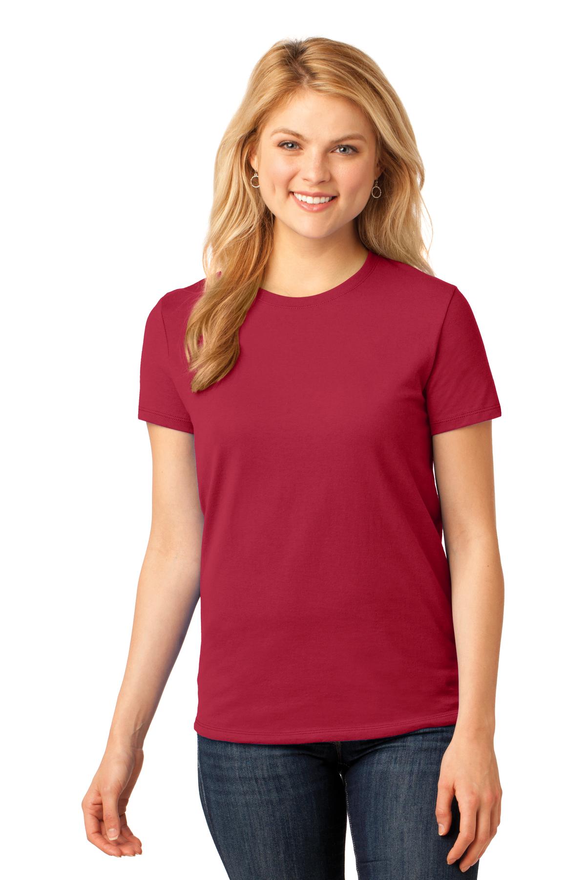 Port & Co™ Women's Core Cotton Tee. LPC54