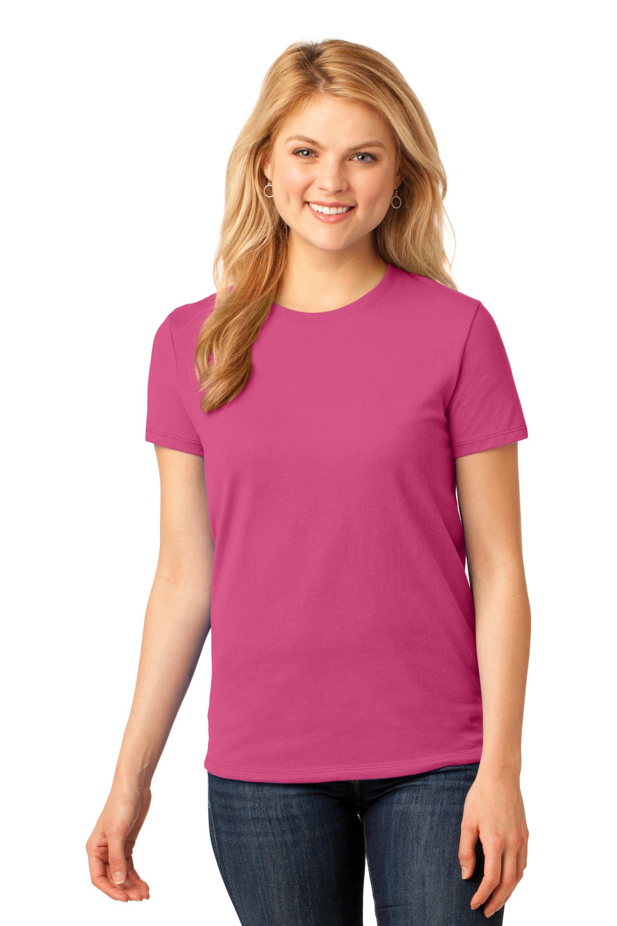 Port & Co™ Women's Core Cotton Tee. LPC54