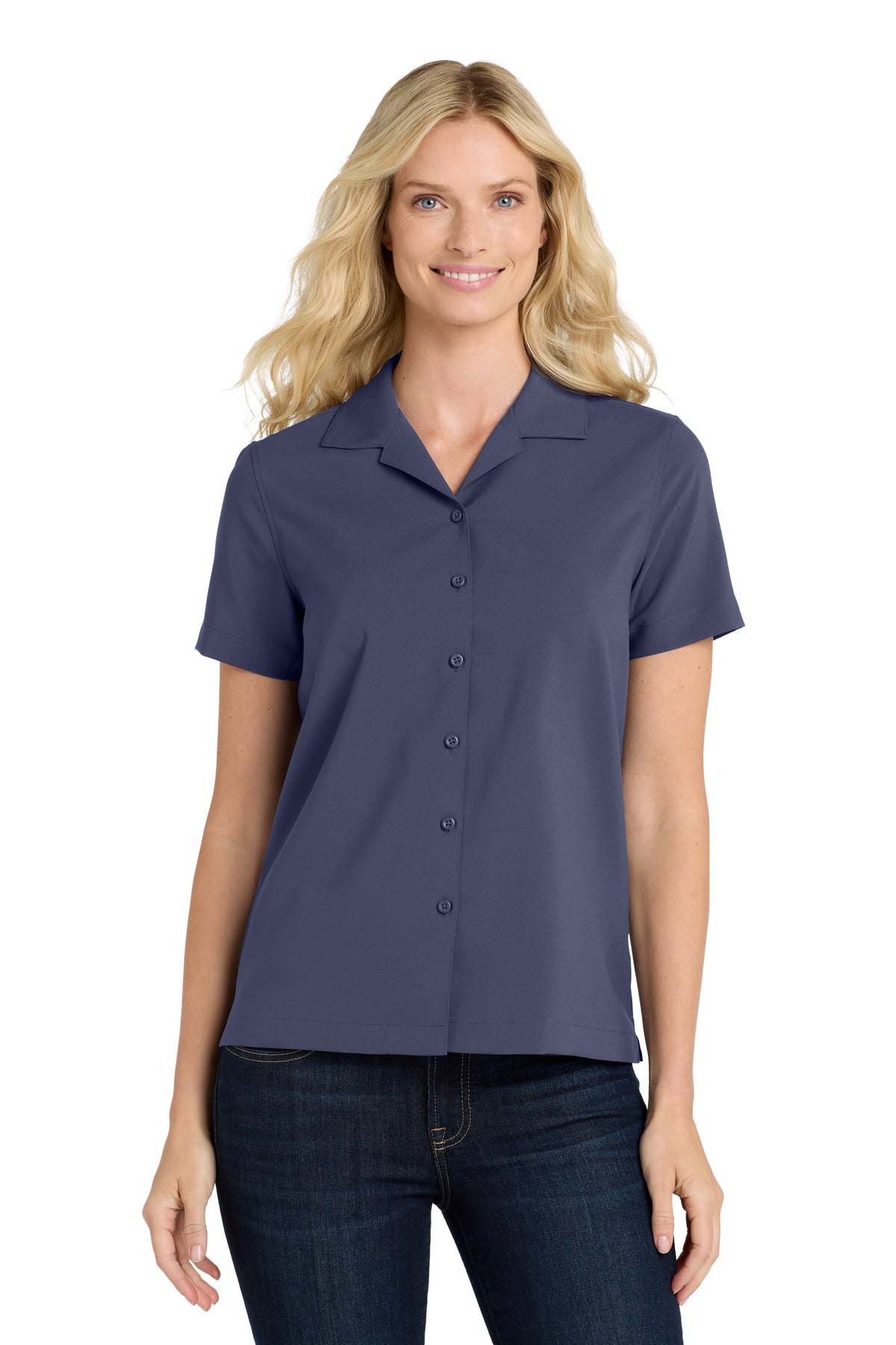 Port Authority® Women's Short Sleeve Performance Staff Shirt LW400