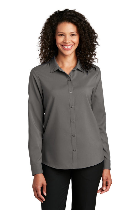 Port Authority® Women's Long Sleeve Performance Staff Shirt LW401