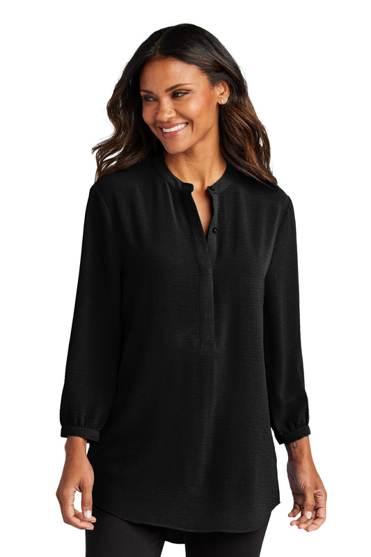 Port Authority® Women's 3/4-Sleeve Textured Crepe Tunic LW713