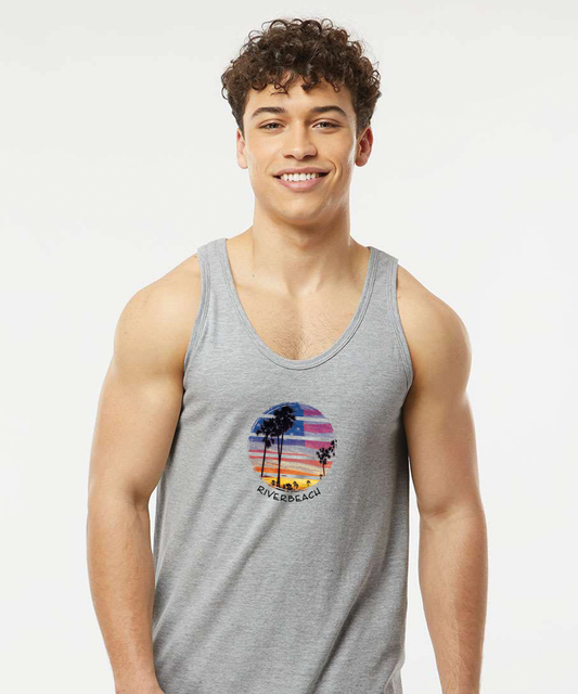American Sunset Tank Top