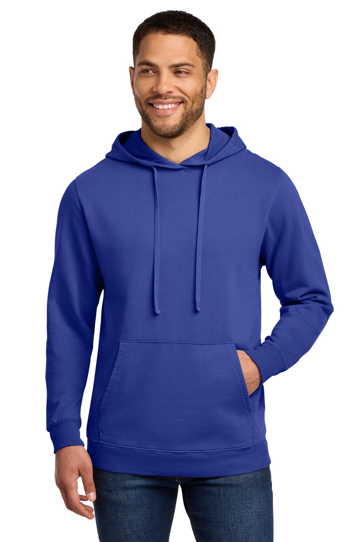 Port & Co™ Beach Wash® Garment-Dyed Pullover Hooded Sweatshirt. PC098H