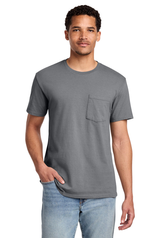 Port & Co™ Beach Wash® Garment-Dyed Pocket Tee. PC099P
