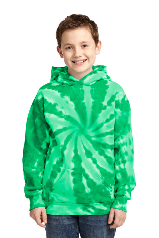 Port & Company? Youth Tie-Dye Pullover Hooded Sweatshirt. PC146Y