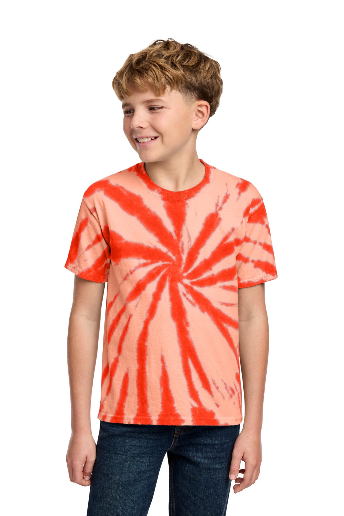 Port & Co™ Youth Tie-Dye Tee. PC147Y