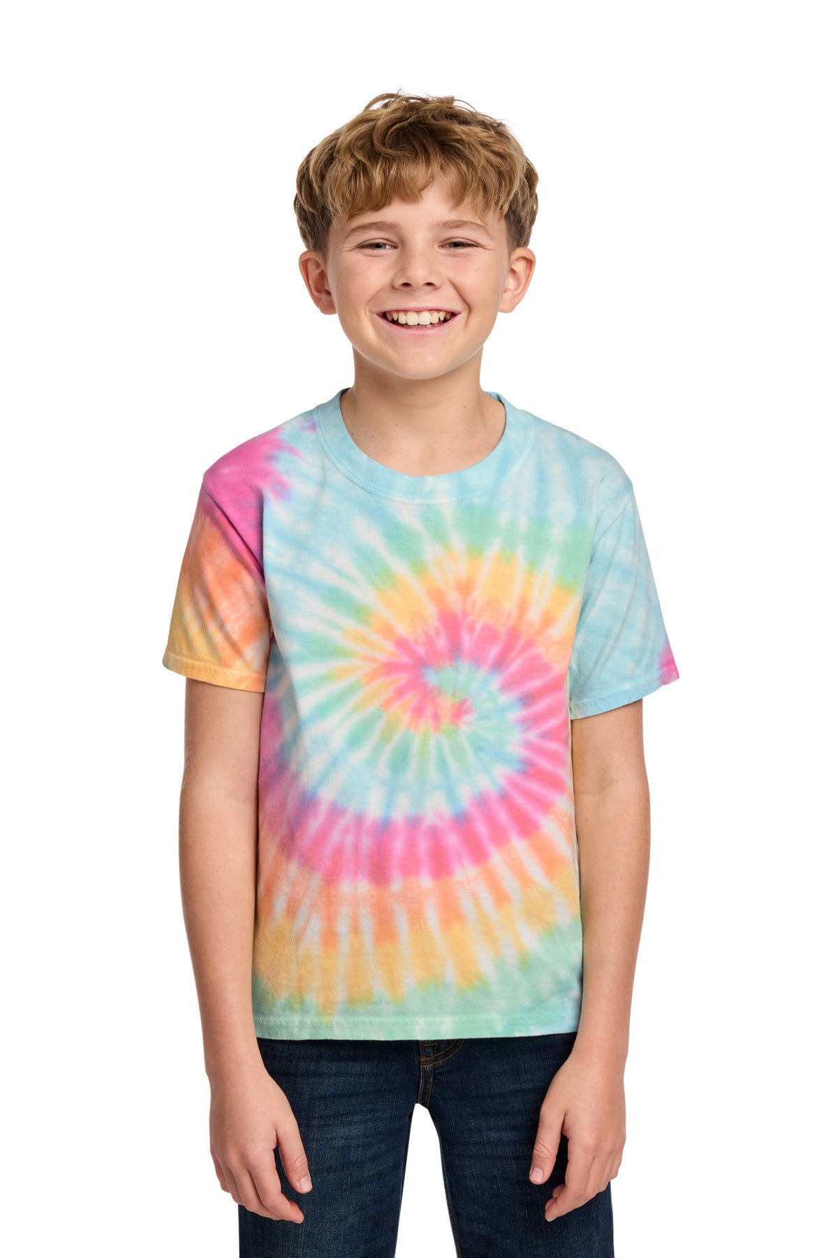 Port & Co™ Youth Tie-Dye Tee. PC147Y