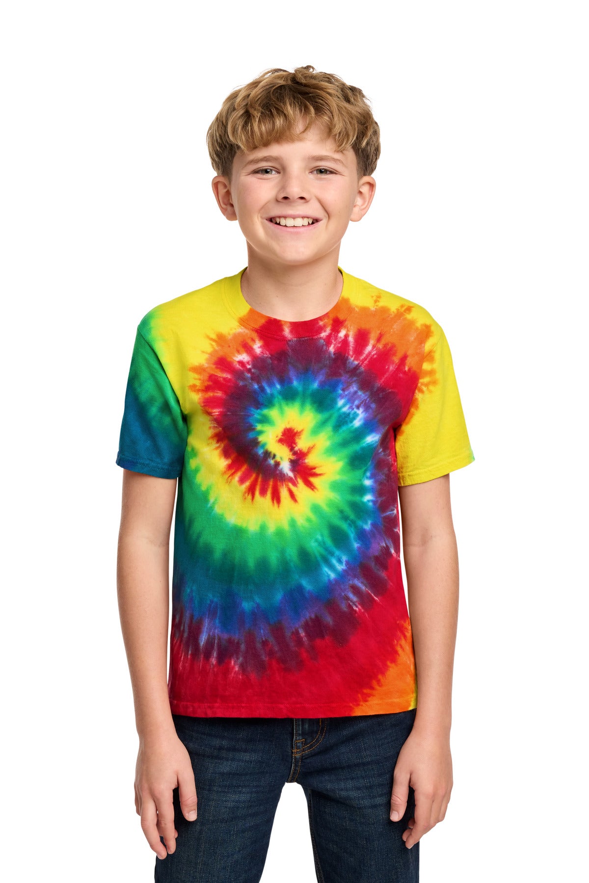 Port & Co™ Youth Tie-Dye Tee. PC147Y