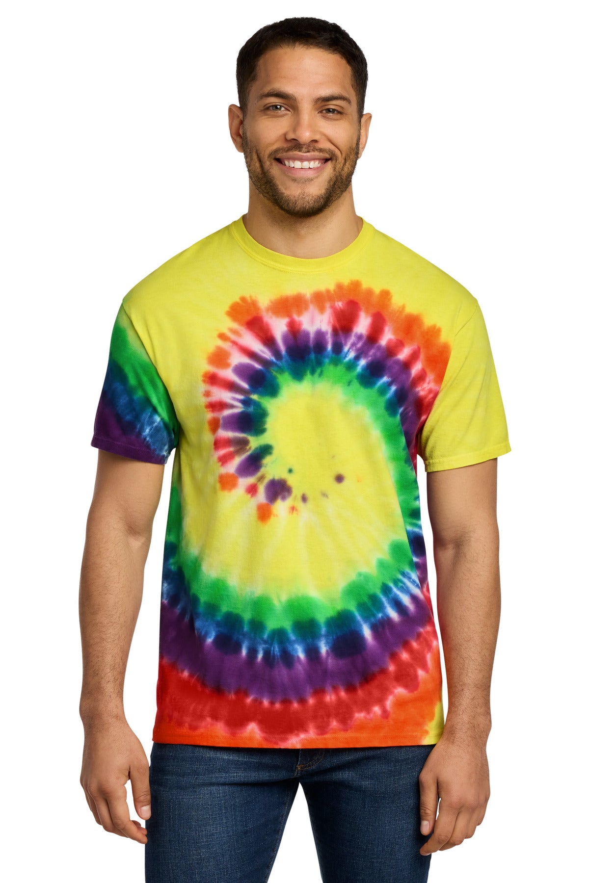 Port & Co™ Tie-Dye Tee. PC147