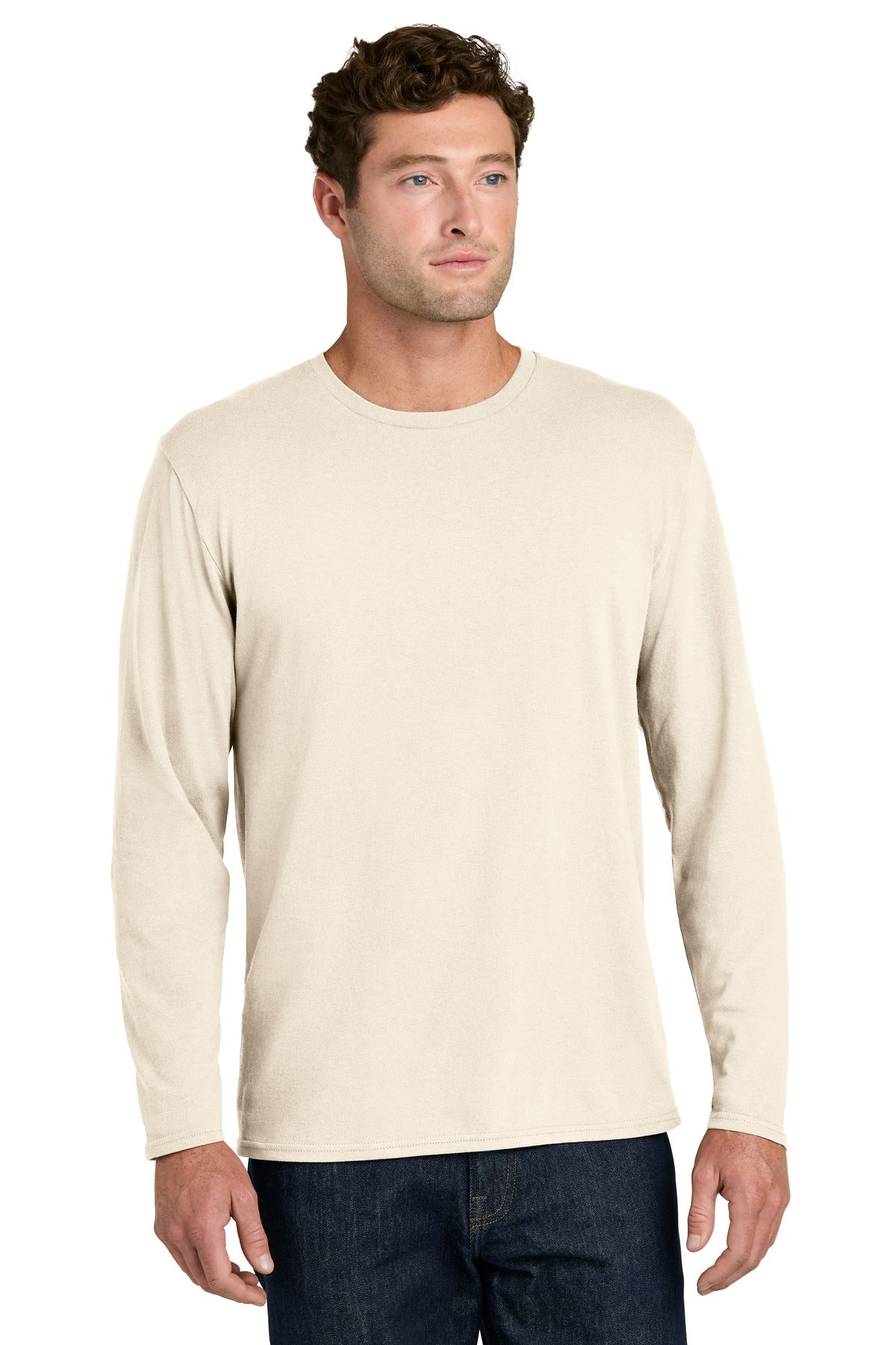 Port & Co™ Easy Cotton Long Sleeve Tee PC43LS