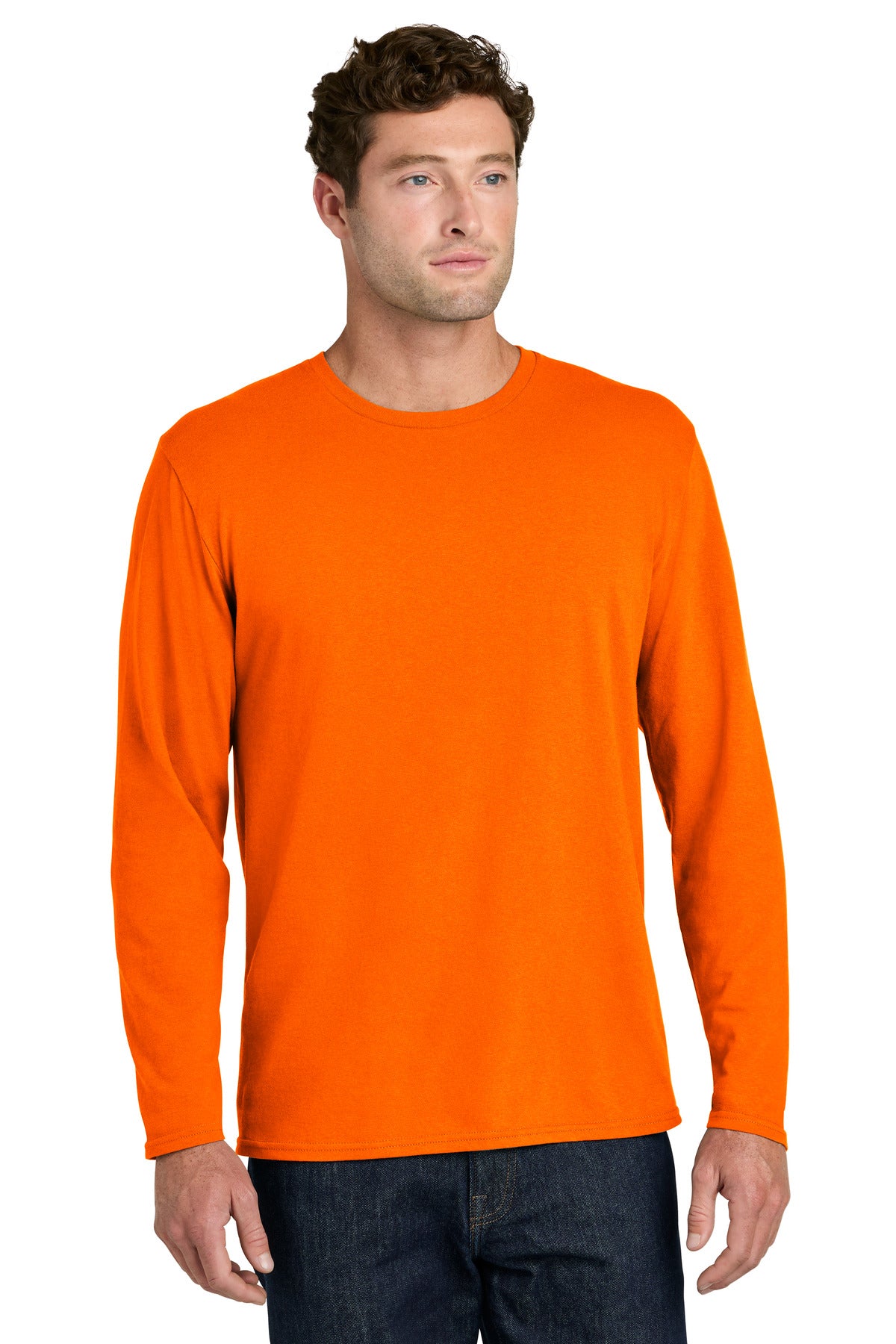 Port & Co™ Easy Cotton Long Sleeve Tee PC43LS