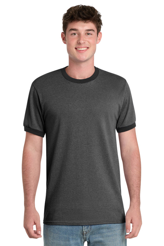 Port & Co™ Core Cotton Ringer Tee. PC54R