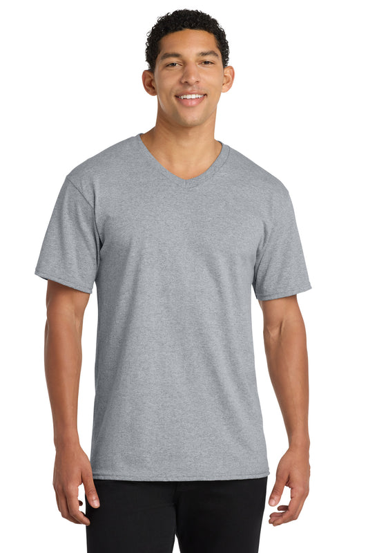 Port & Co™ Core Cotton V-Neck Tee. PC54V