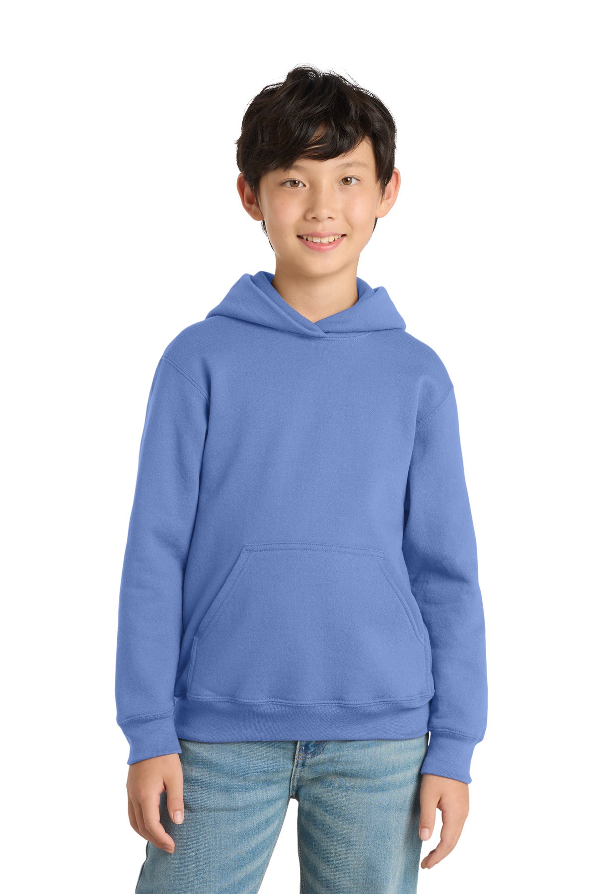 Port & Co™ Youth Core Fleece Pullover Hooded Sweatshirt. PC90YH