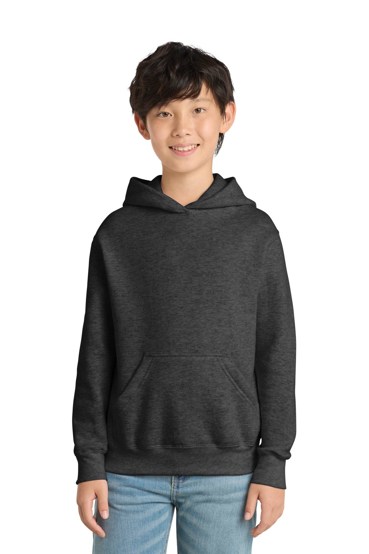 Port & Co™ Youth Core Fleece Pullover Hooded Sweatshirt. PC90YH