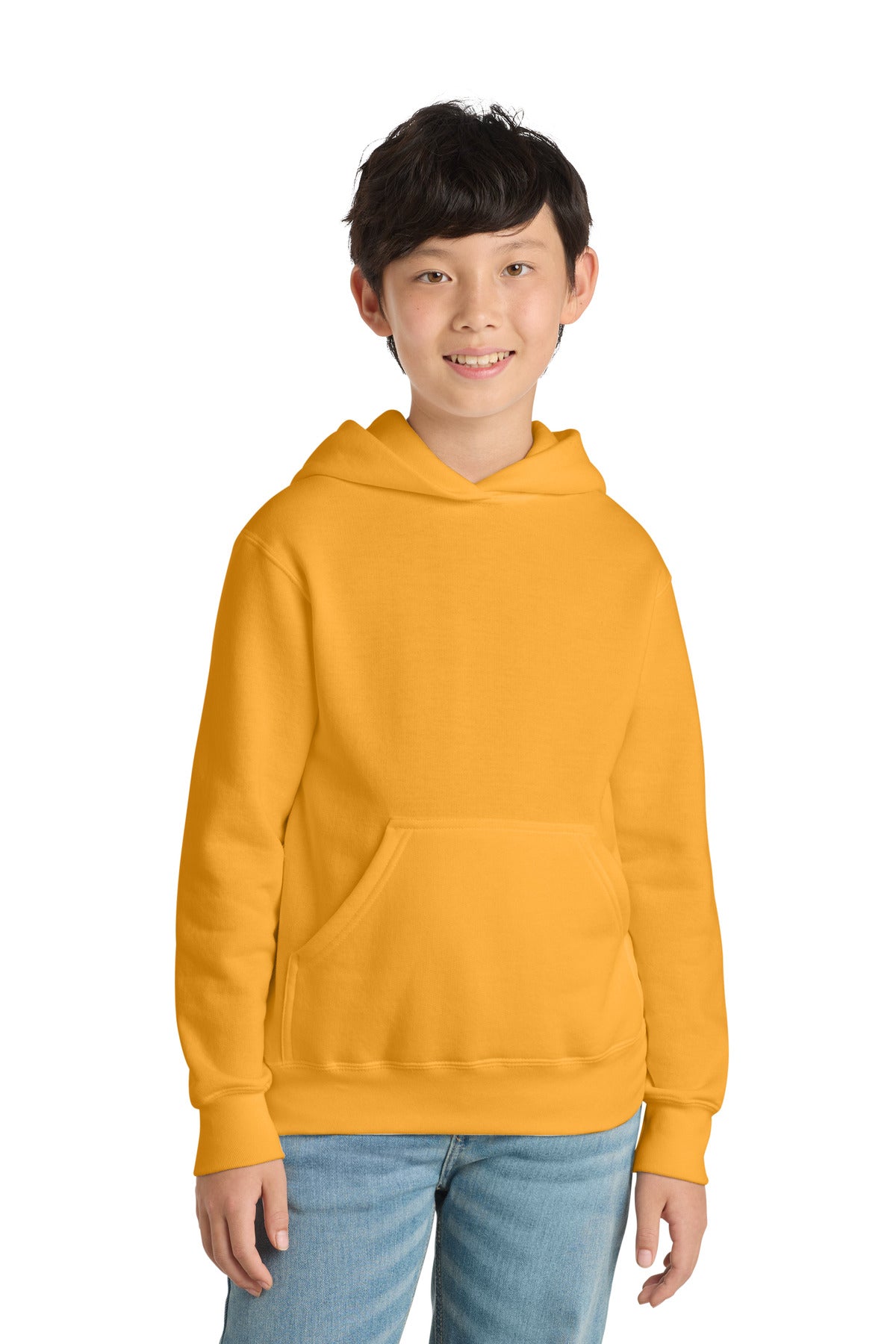 Port & Co™ Youth Core Fleece Pullover Hooded Sweatshirt. PC90YH