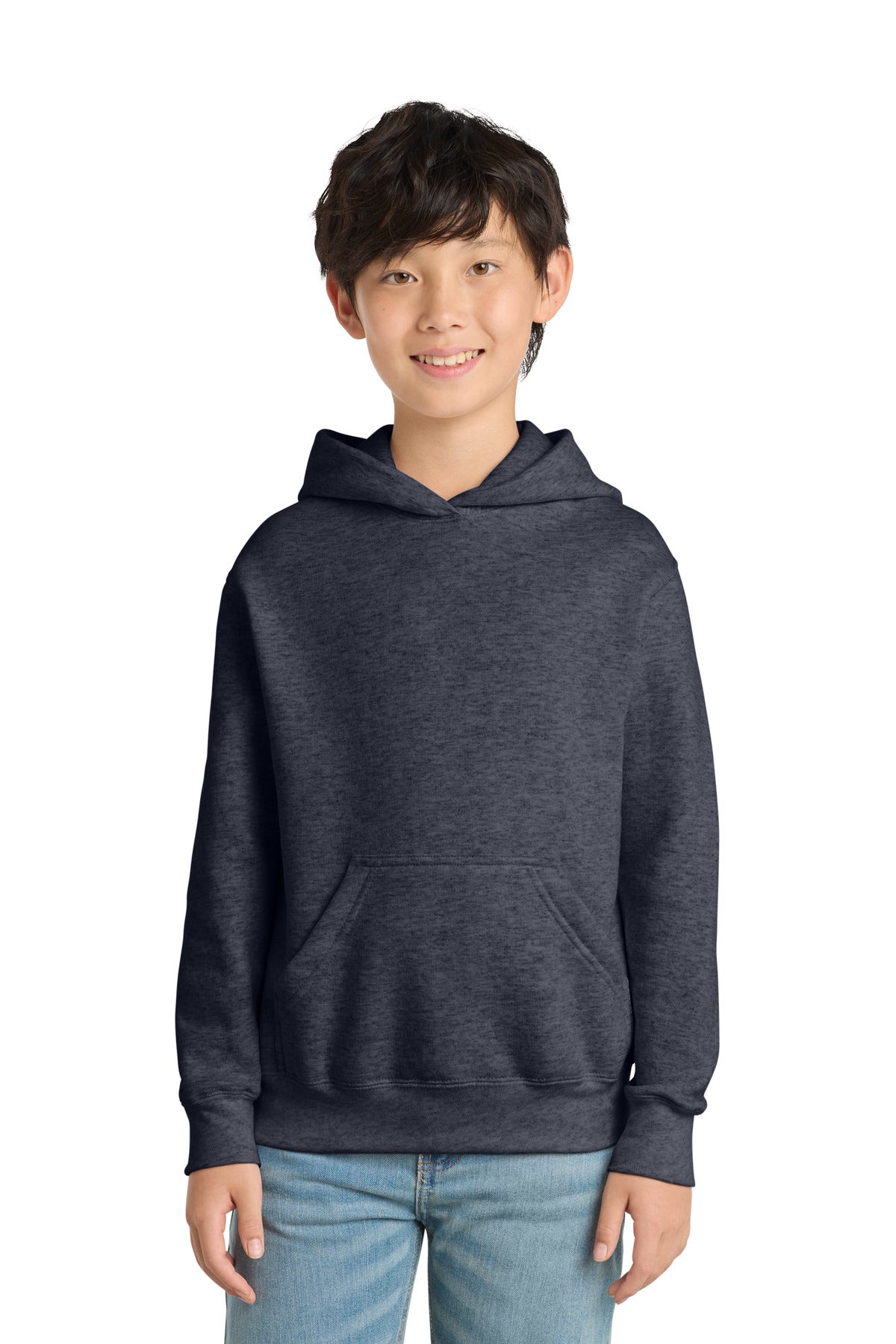 Port & Co™ Youth Core Fleece Pullover Hooded Sweatshirt. PC90YH