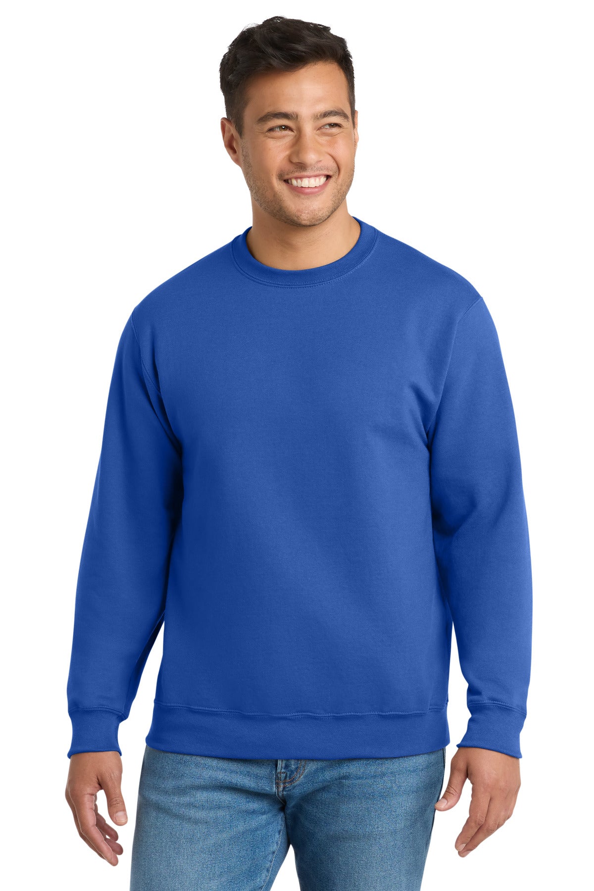 Port & Co™ Essential Fleece Crewneck Sweatshirt. PC90