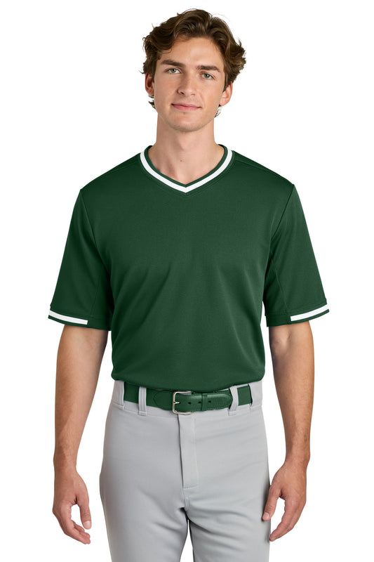 Sport-Tek® Tough Mesh V-Neck Baseball Jersey ST221