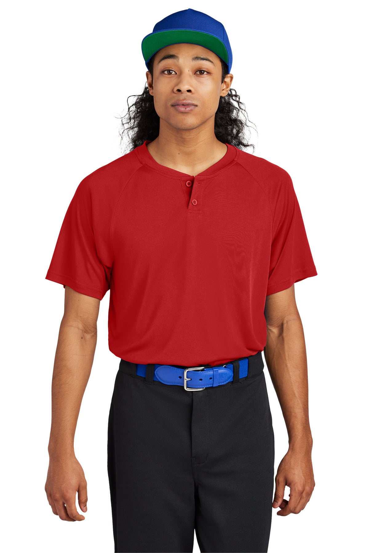 Sport-Tek? PosiCharge? Competitor? 2-Button Henley ST359