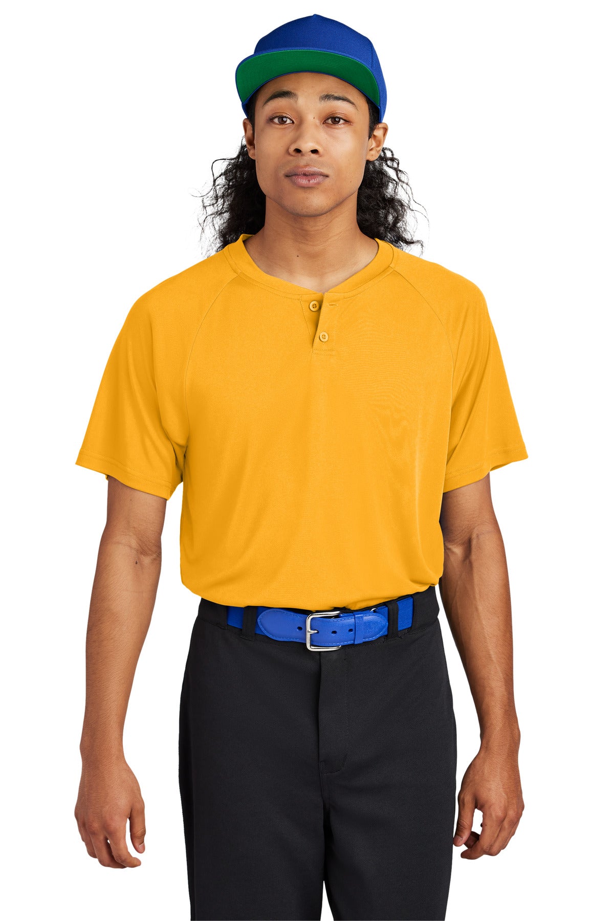 Sport-Tek? PosiCharge? Competitor? 2-Button Henley ST359