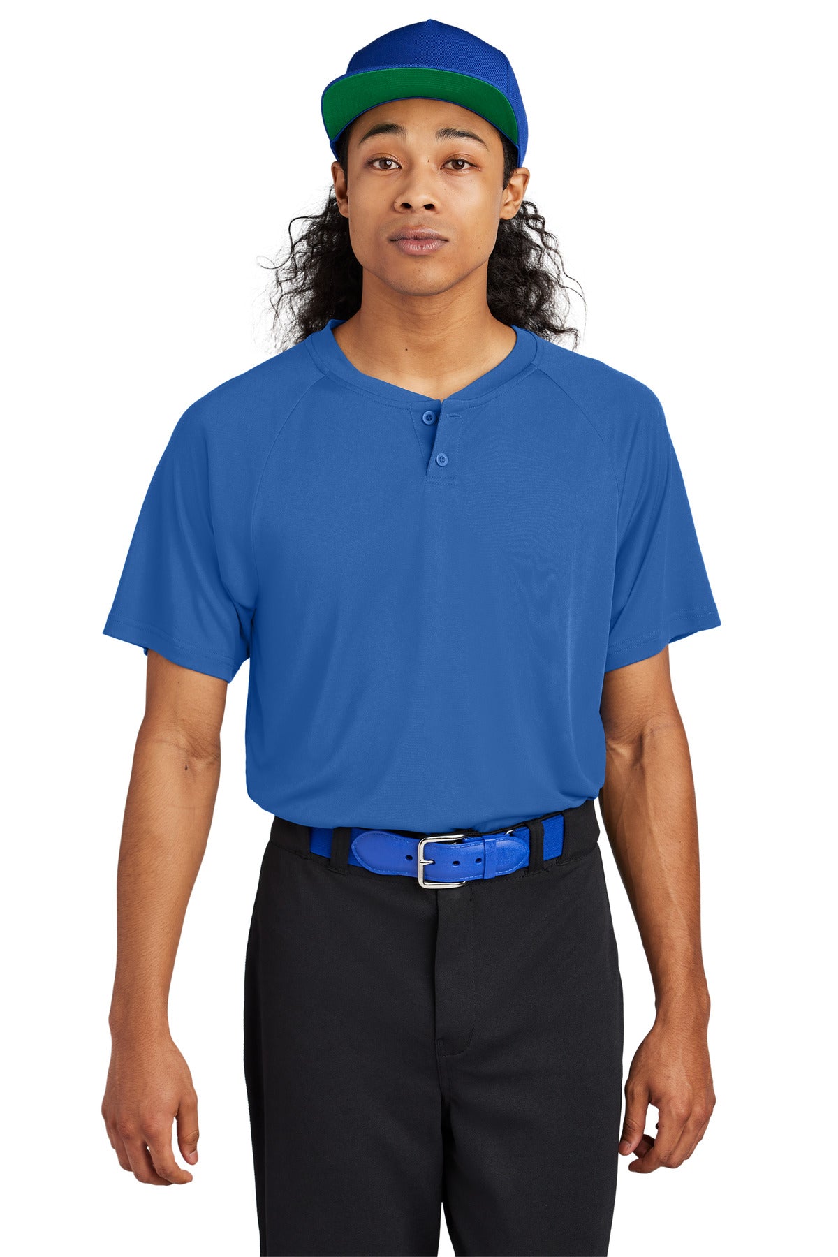 Sport-Tek? PosiCharge? Competitor? 2-Button Henley ST359
