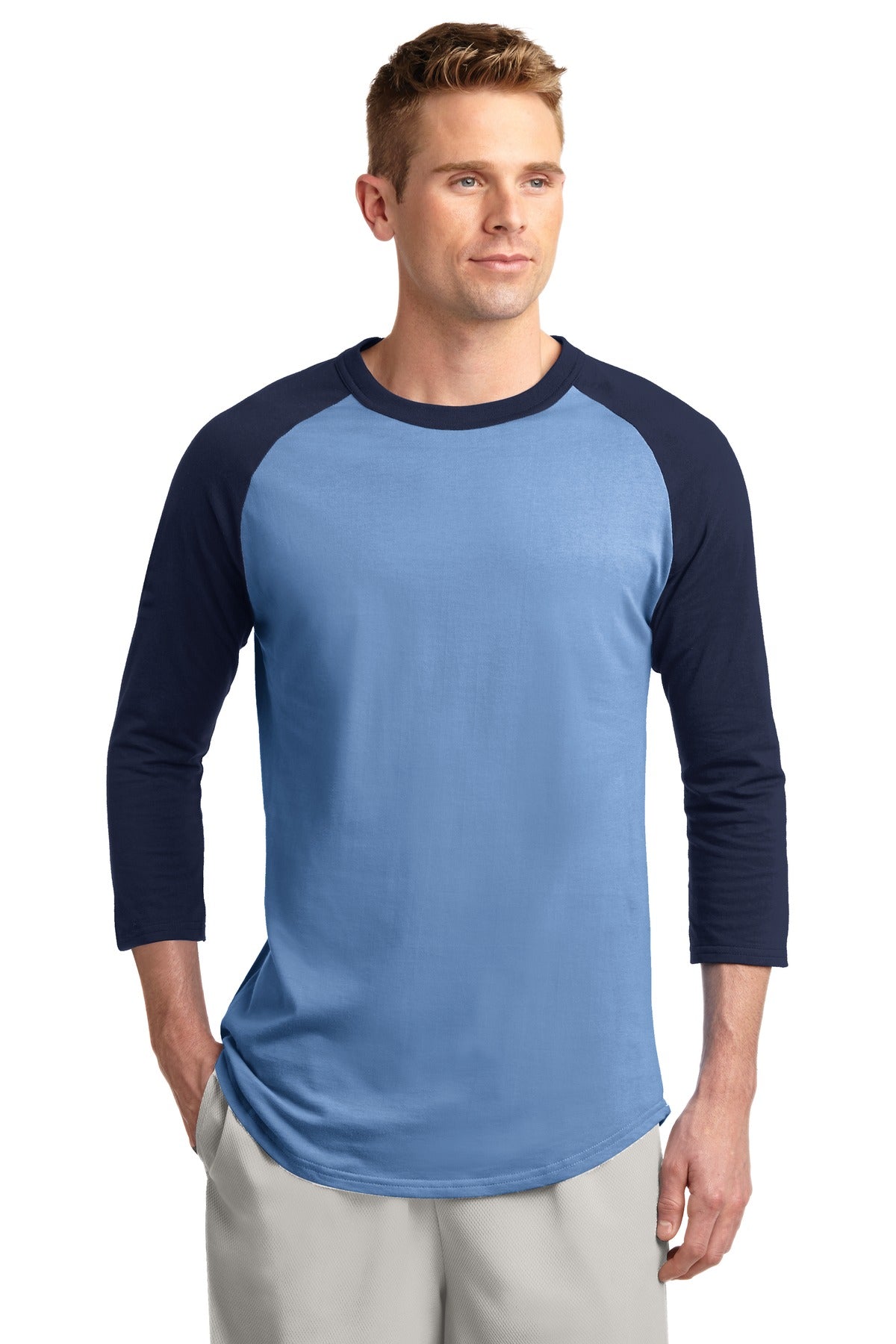 Sport-Tek® Colorblock Raglan Jersey. T200