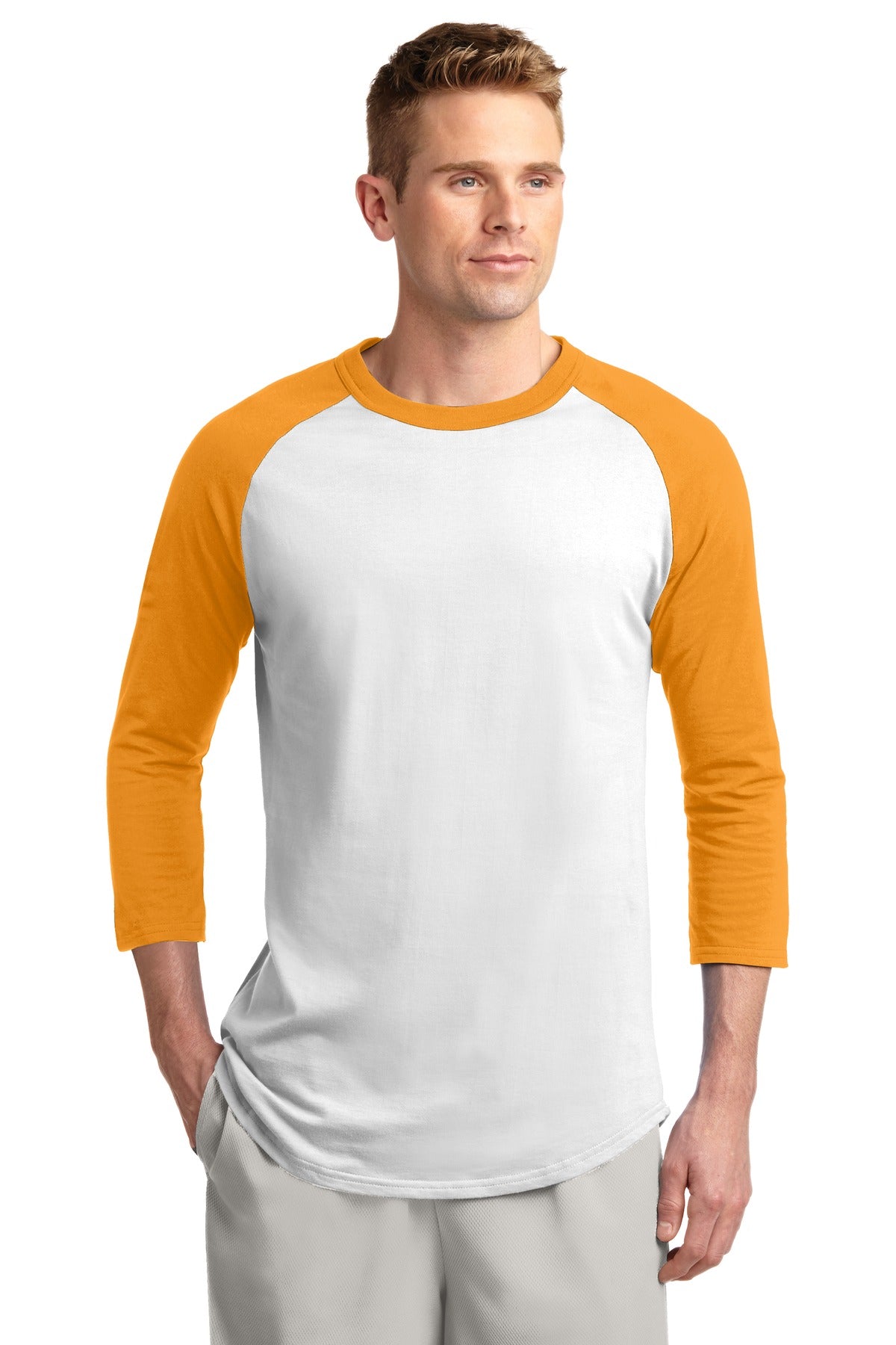 Sport-Tek® Colorblock Raglan Jersey. T200