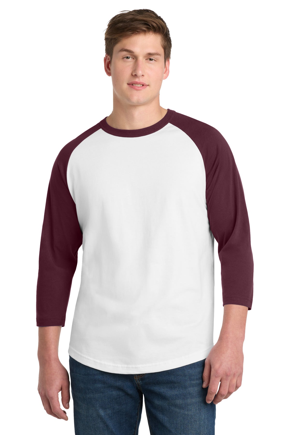 Sport-Tek® Colorblock Raglan Jersey. T200