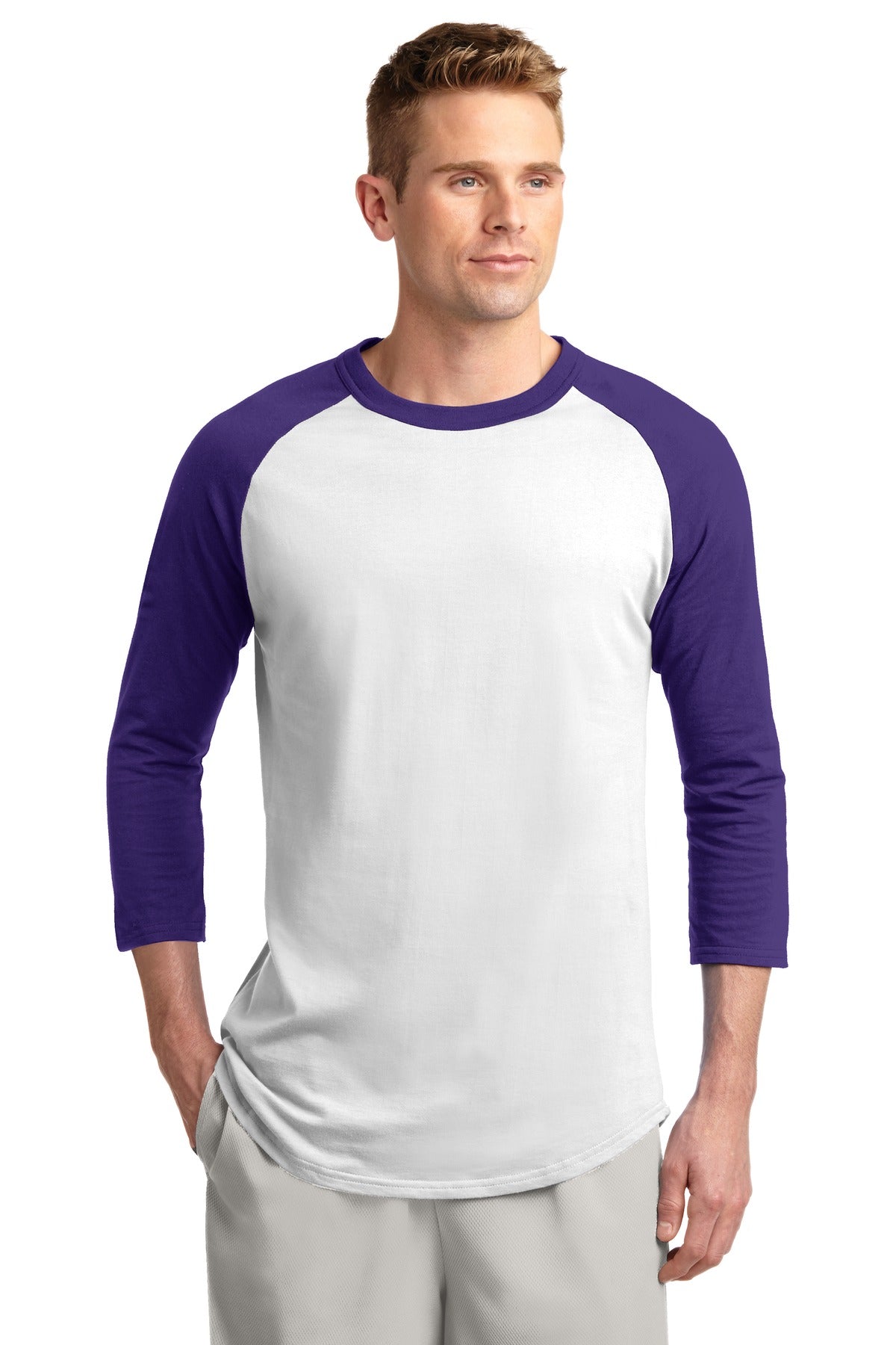 Sport-Tek® Colorblock Raglan Jersey. T200